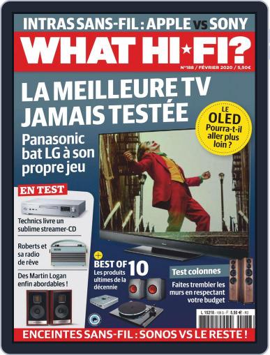What Hifi France February 1st, 2020 Digital Back Issue Cover