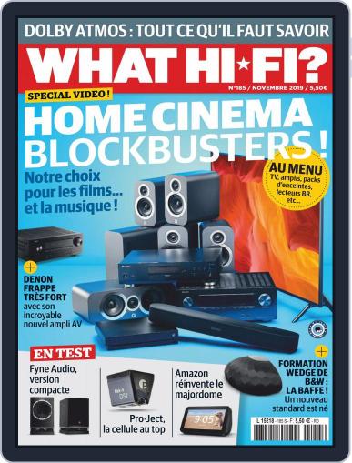 What Hifi France November 1st, 2019 Digital Back Issue Cover