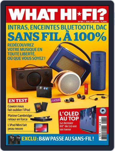 What Hifi France July 1st, 2019 Digital Back Issue Cover