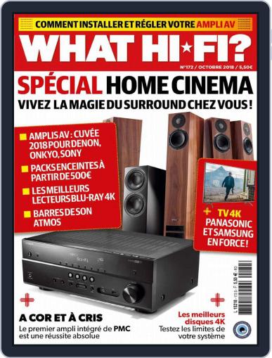 What Hifi France October 1st, 2018 Digital Back Issue Cover