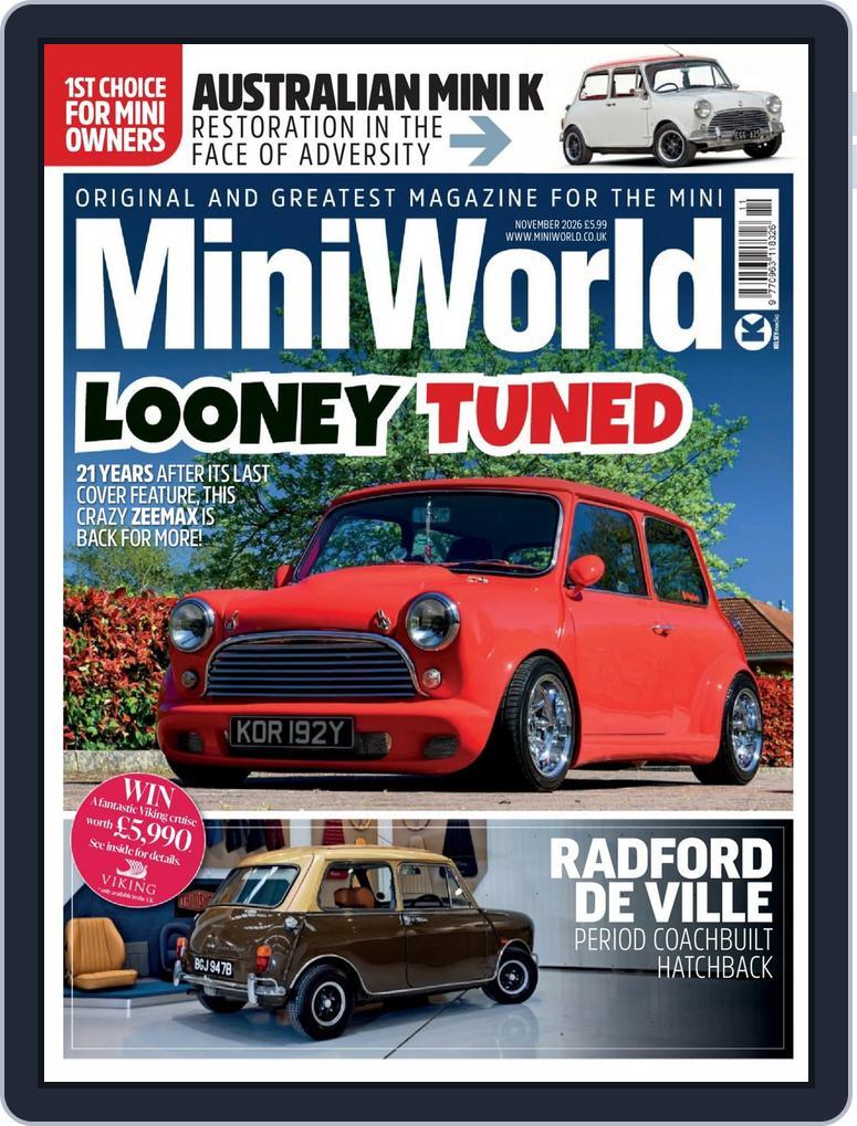 MiniWorld (Digital) Subscription                    November 1st, 2026 Issue