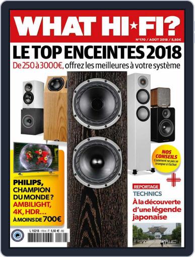 What Hifi France August 1st, 2018 Digital Back Issue Cover