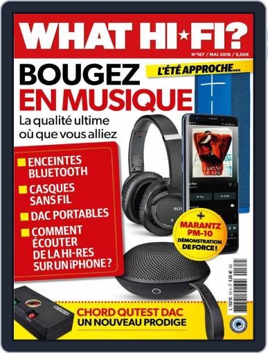 What Hifi France May 1st, 2018 Digital Back Issue Cover