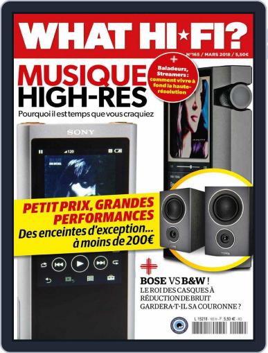 What Hifi France March 1st, 2018 Digital Back Issue Cover