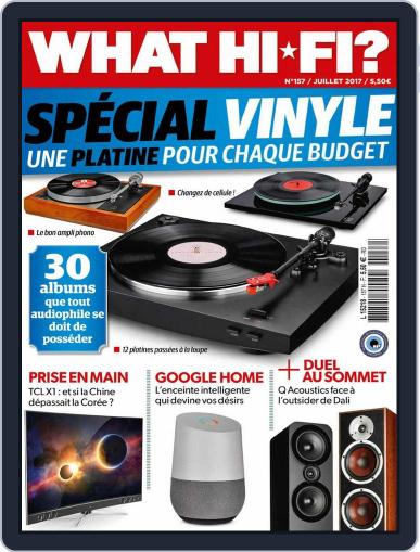 What Hifi France July 1st, 2017 Digital Back Issue Cover
