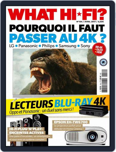 What Hifi France April 1st, 2017 Digital Back Issue Cover