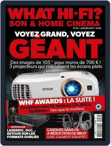 What Hifi France January 1st, 2017 Digital Back Issue Cover