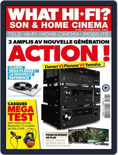 What Hifi France October 1st, 2016 Digital Back Issue Cover