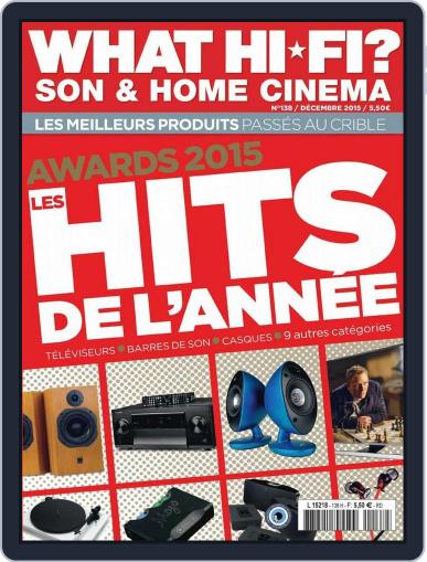 What Hifi France December 3rd, 2015 Digital Back Issue Cover