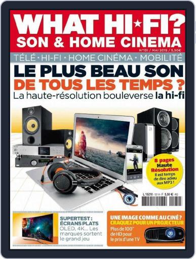What Hifi France May 3rd, 2015 Digital Back Issue Cover
