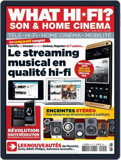 What Hifi France May 19th, 2014 Digital Back Issue Cover