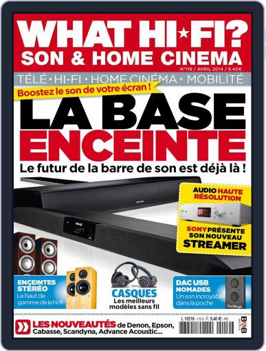 What Hifi France April 1st, 2014 Digital Back Issue Cover