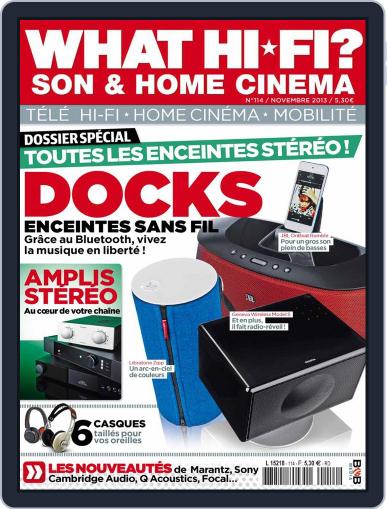 What Hifi France October 14th, 2013 Digital Back Issue Cover