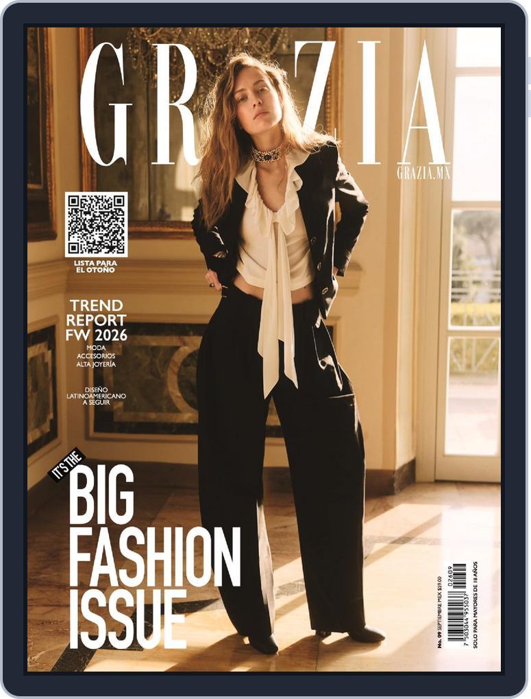Grazia México (Digital) Subscription                    September 1st, 2026 Issue