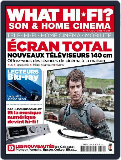 What Hifi France July 9th, 2013 Digital Back Issue Cover