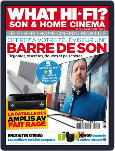 What Hifi France June 11th, 2013 Digital Back Issue Cover