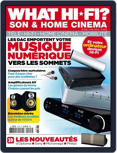 What Hifi France April 18th, 2013 Digital Back Issue Cover