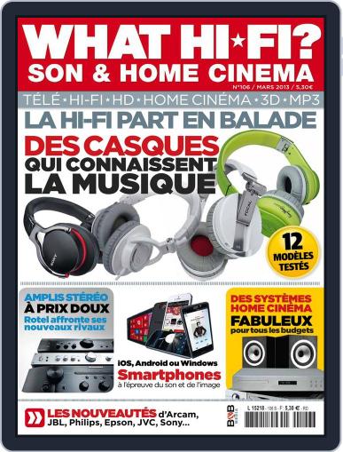 What Hifi France February 12th, 2013 Digital Back Issue Cover