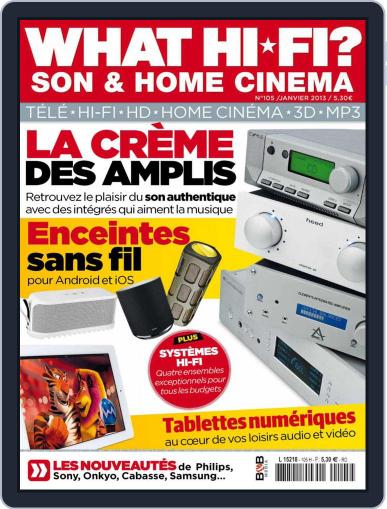 What Hifi France January 15th, 2013 Digital Back Issue Cover