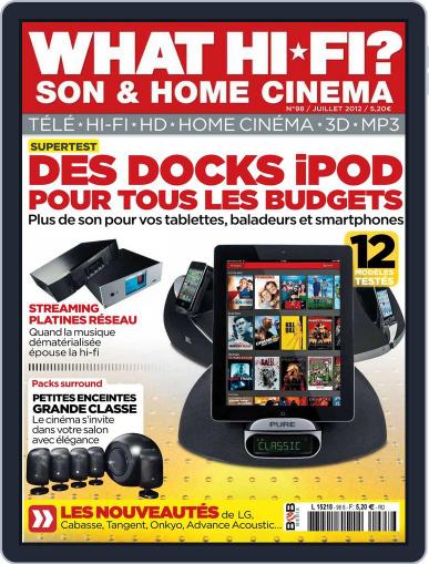 What Hifi France June 12th, 2012 Digital Back Issue Cover