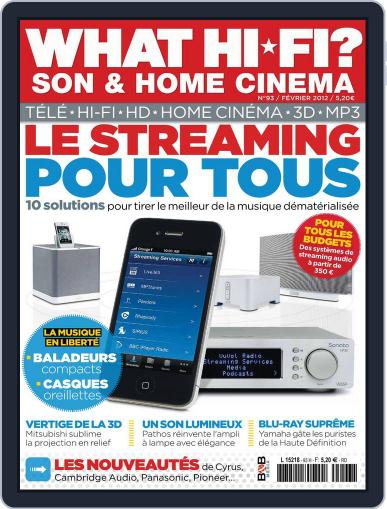 What Hifi France January 12th, 2012 Digital Back Issue Cover