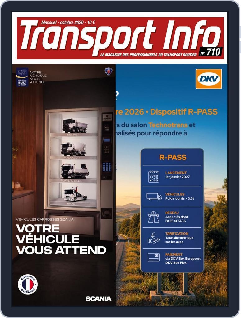 Transport Info (Digital) Subscription                    September 18th, 2026 Issue