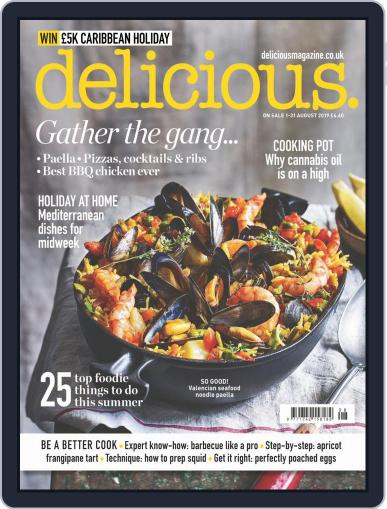 Delicious UK August 1st, 2019 Digital Back Issue Cover
