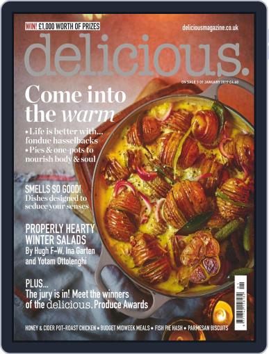 Delicious UK January 1st, 2019 Digital Back Issue Cover