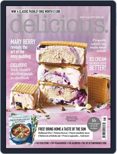 Delicious UK August 1st, 2018 Digital Back Issue Cover
