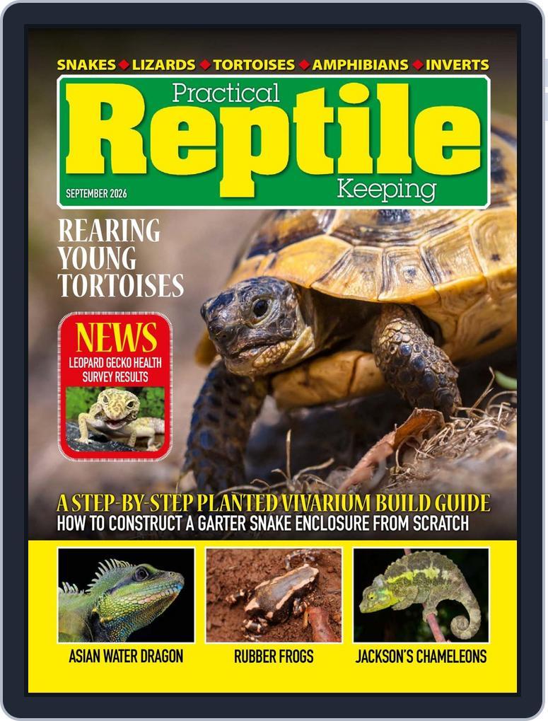Practical Reptile Keeping (Digital) Subscription                    September 1st, 2026 Issue
