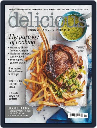 Delicious UK February 1st, 2018 Digital Back Issue Cover