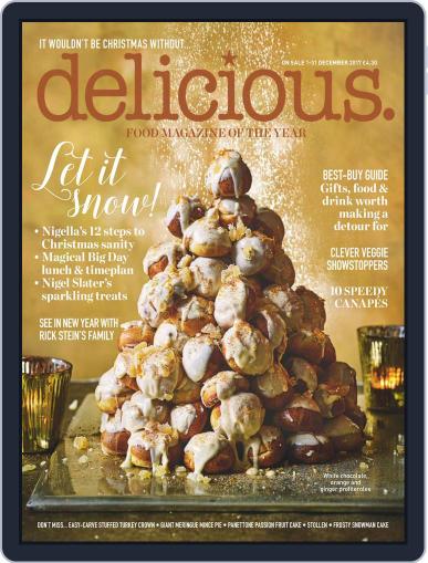 Delicious UK December 1st, 2017 Digital Back Issue Cover