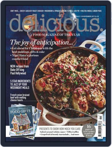Delicious UK November 1st, 2017 Digital Back Issue Cover