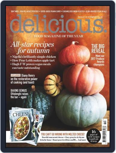 Delicious UK October 1st, 2017 Digital Back Issue Cover