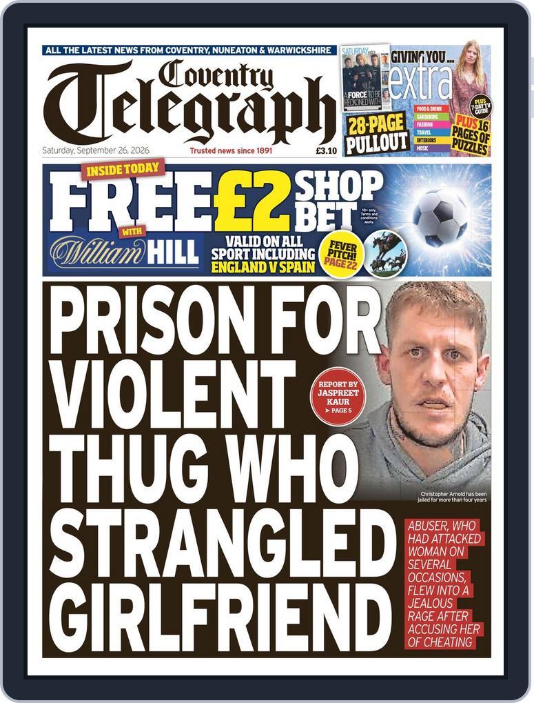 Coventry Telegraph (Digital) Subscription