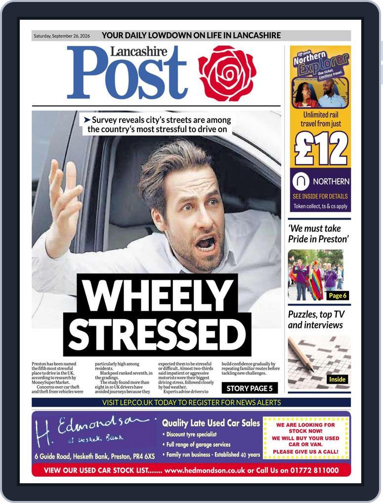 Lancashire Evening Post (Digital) Subscription