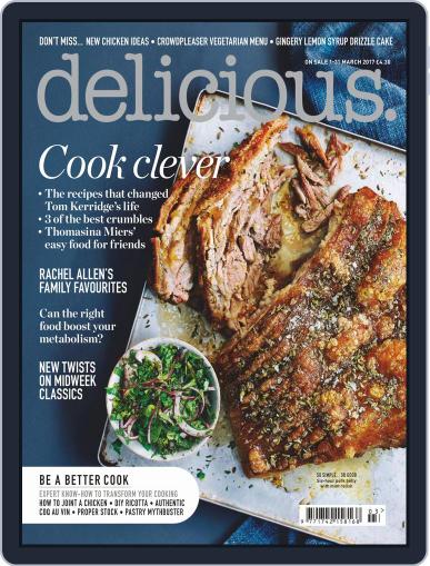Delicious UK March 1st, 2017 Digital Back Issue Cover