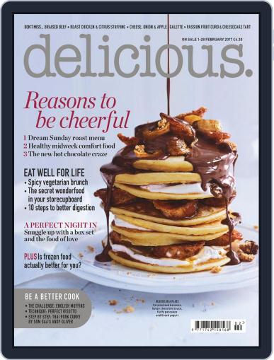 Delicious UK February 1st, 2017 Digital Back Issue Cover
