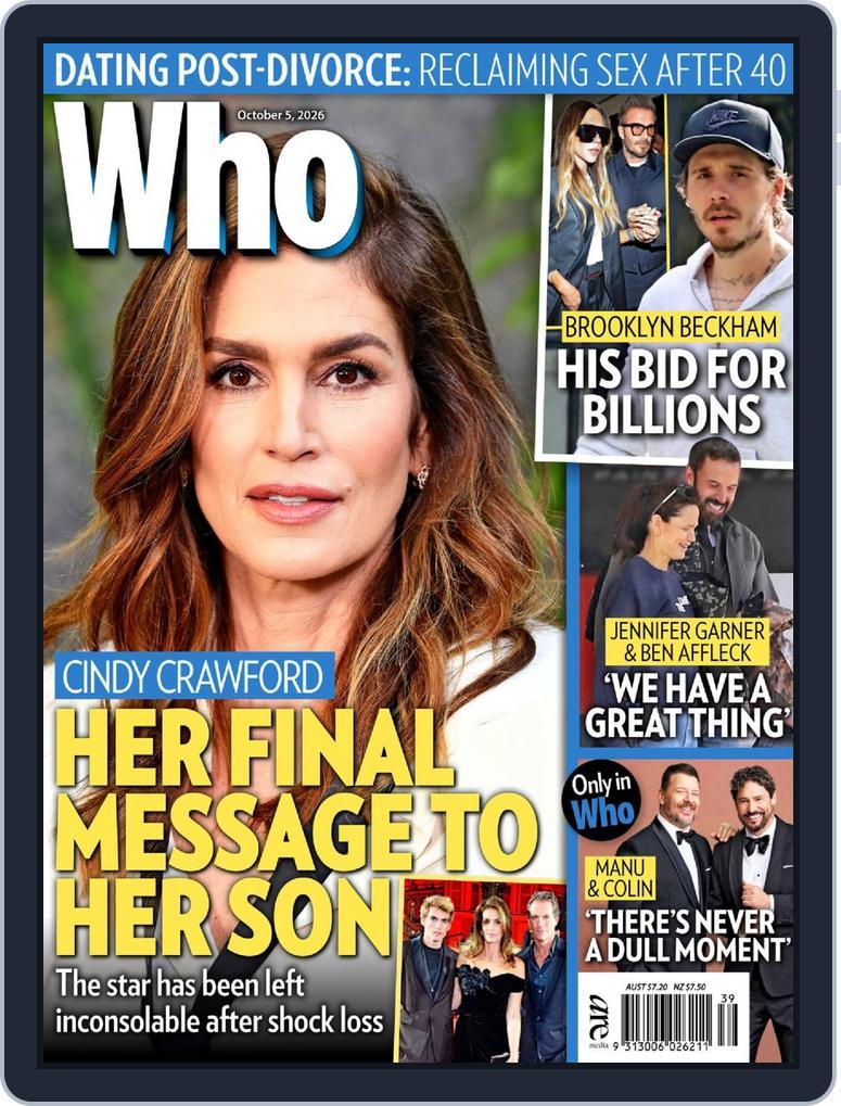 WHO (Digital) Subscription                    September 27th, 2026 Issue