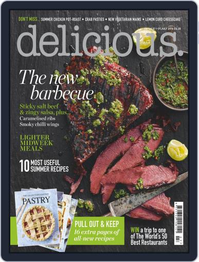 Delicious UK July 1st, 2016 Digital Back Issue Cover