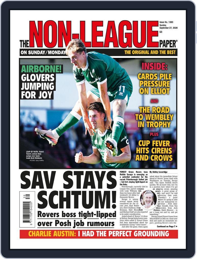 The Non-league Football Paper (Digital) Subscription