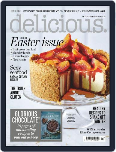 Delicious UK March 1st, 2016 Digital Back Issue Cover