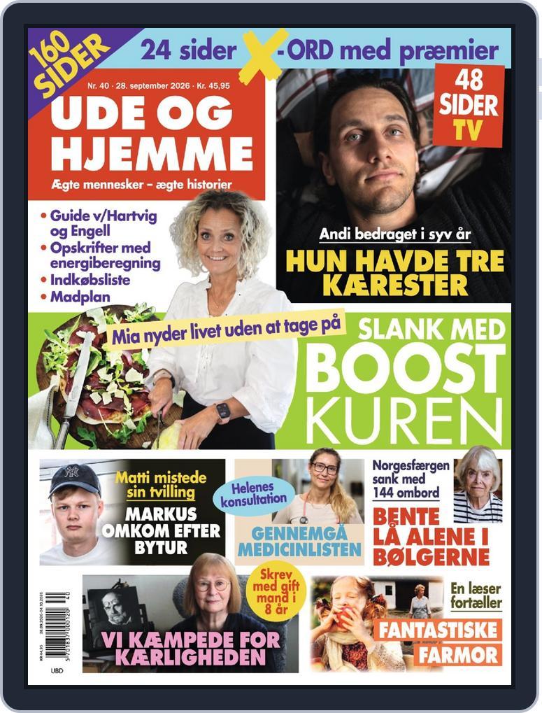 Ude og Hjemme DK (Digital) Subscription                    September 28th, 2026 Issue
