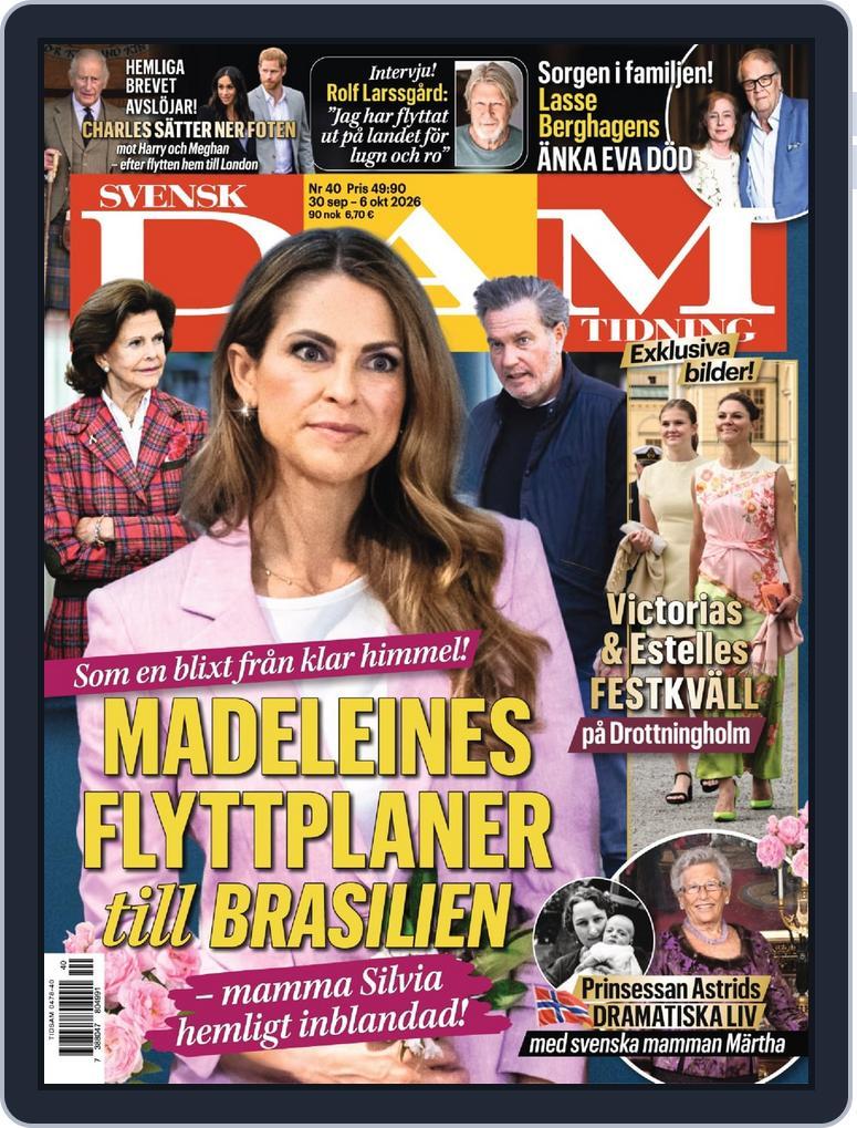 Svensk Damtidning (Digital) Subscription                    September 28th, 2026 Issue