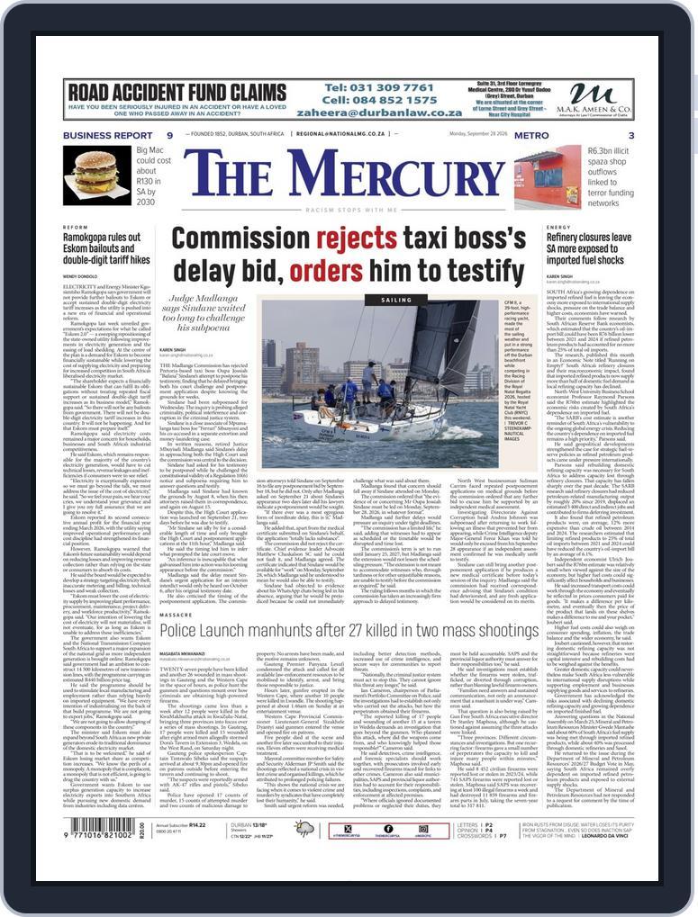 Mercury (Digital) Subscription                    September 28th, 2026 Issue