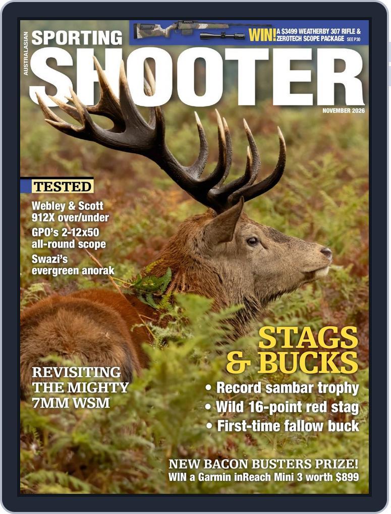 Sporting Shooter (Digital) Subscription                    November 1st, 2026 Issue