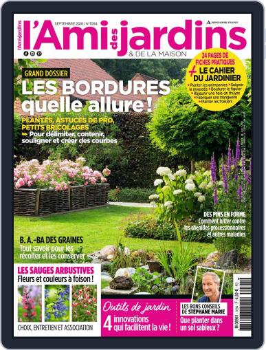 L'Ami des Jardins September 1st, 2018 Digital Back Issue Cover