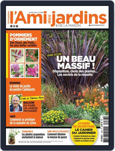 L'Ami des Jardins March 1st, 2018 Digital Back Issue Cover