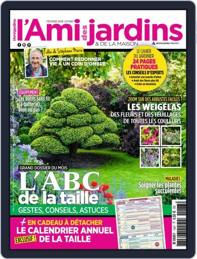 L'Ami des Jardins February 1st, 2018 Digital Back Issue Cover