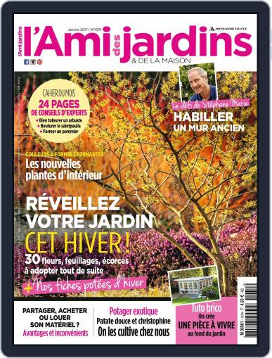 L'Ami des Jardins January 1st, 2017 Digital Back Issue Cover